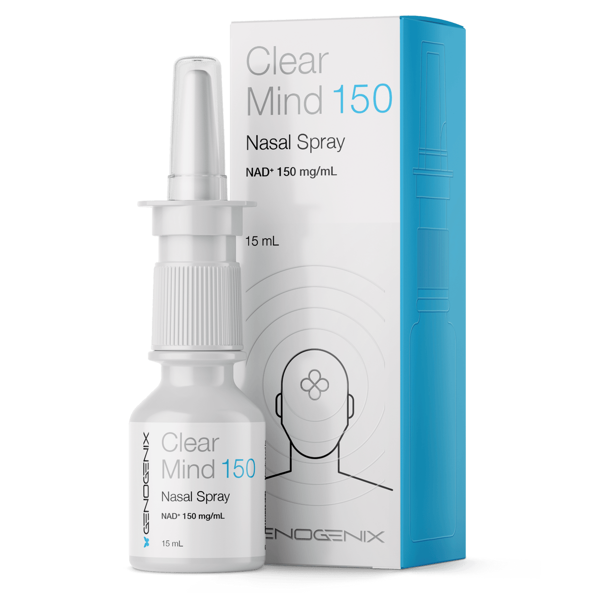 Clear Mind NAD+ Nasal Spray - GenoGenix